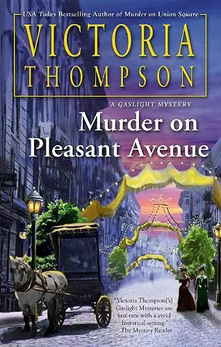 Murder on Pleasant Avenue cover