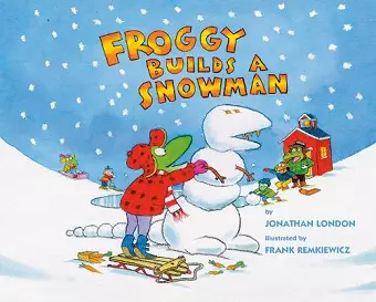 Froggy Builds a Snowman cover