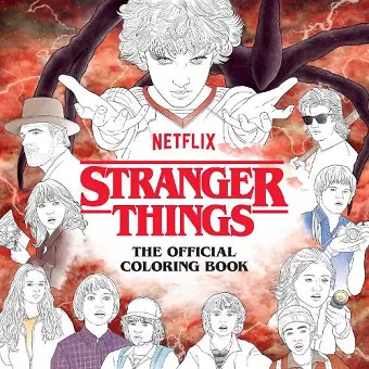 Stranger Things: The Official Coloring Book cover