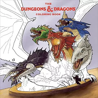 The Dungeons & Dragons Coloring Book cover