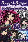 Sweet & Simple Mermaids & More to Color Pocket-Sized Coloring Book cover