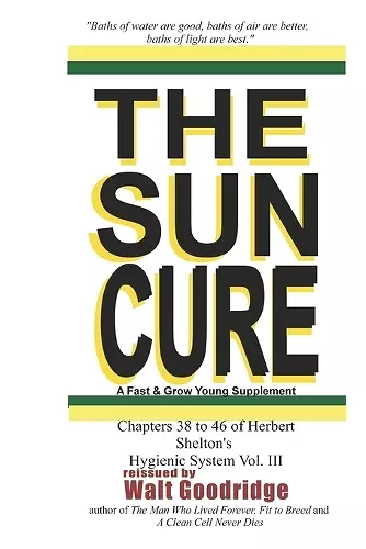 The Sun Cure cover