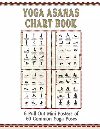 Yoga Asanas Chart Book cover