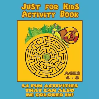 Just for Kids Activity Book Ages 4 to 8 cover