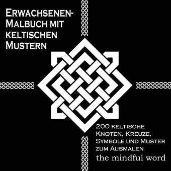 Erwachsenen-Malbuch mit keltischen Mustern cover