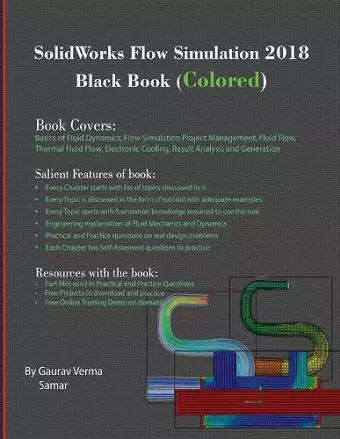 SolidWorks Flow Simulation 2018 Black Book (Colored) cover