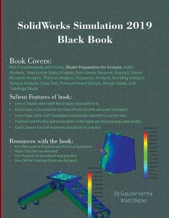 SolidWorks Simulation 2019 Black Book cover