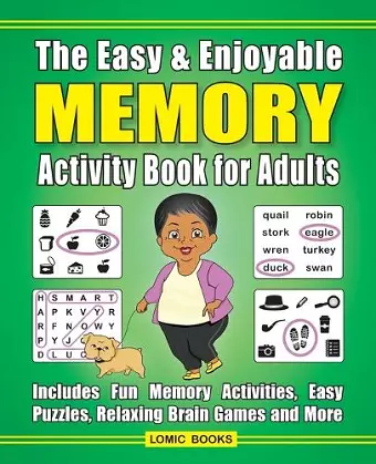 The Easy & Enjoyable Memory Activity Book for Adults cover