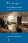 The Vampyre and other British stories of the Romantic era cover