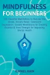 Mindfulness For Beginners cover