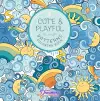 Cute and Playful Patterns Coloring Book cover