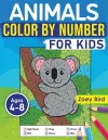 Animals Color by Number for Kids cover