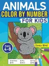 Animals Color by Number for Kids cover