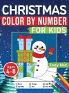 Christmas Color by Number for Kids cover