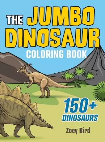 The JUMBO Dinosaur Coloring Book cover