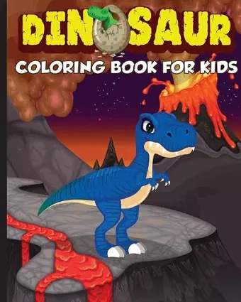 Dinosaur Coloring Book for Kids cover