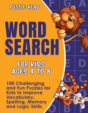 Word Search for Kids Ages 4 to 8 cover