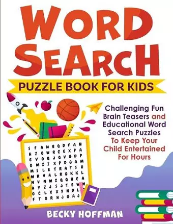 Word Search Puzzle Book For Kids cover