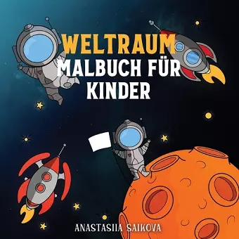 Weltraum Malbuch für Kinder cover