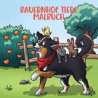 Bauernhof Tiere Malbuch cover