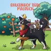 Bauernhof Tiere Malbuch cover