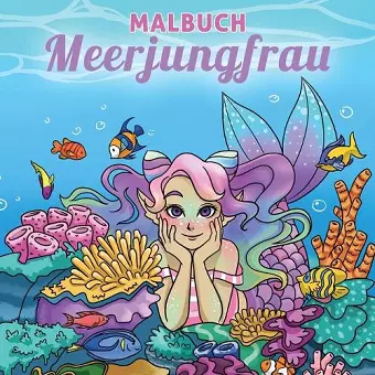 Malbuch Meerjungfrau cover