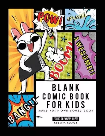 Blank Comic Book for Kids cover