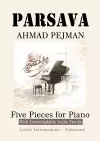 PARSAVA, Five Pieces for solo Piano cover