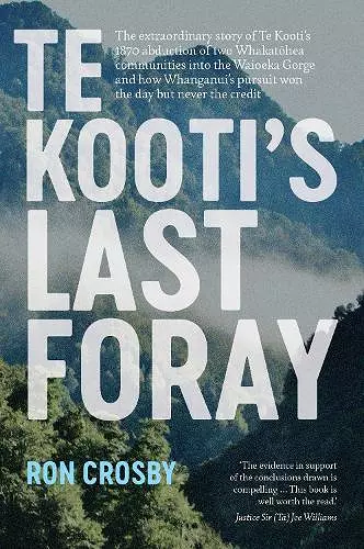 Te Kooti's Last Foray cover
