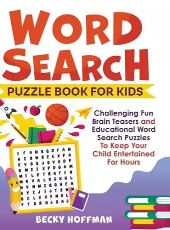 Word Search Puzzle Book For Kids cover