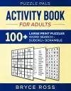 Activity Book For Adults cover