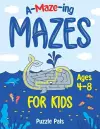 Amazing Maze Book For Kids cover