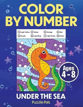 Under The Sea Color By Number cover