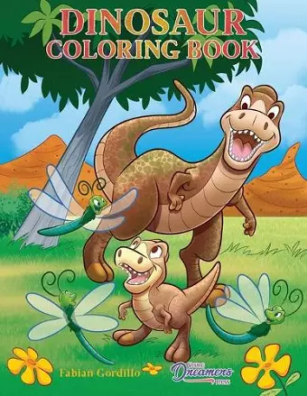 Dinosaur Coloring Book cover