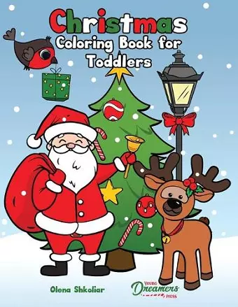 Christmas Coloring Book for Toddlers cover