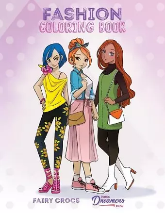 Fashion Coloring Book cover