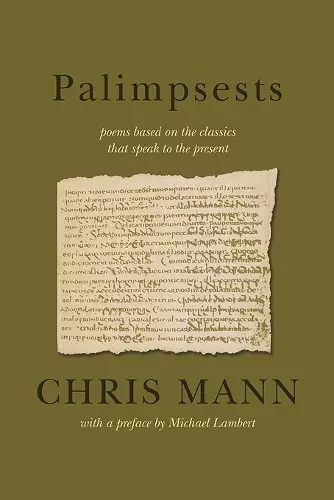 Palimpsests cover