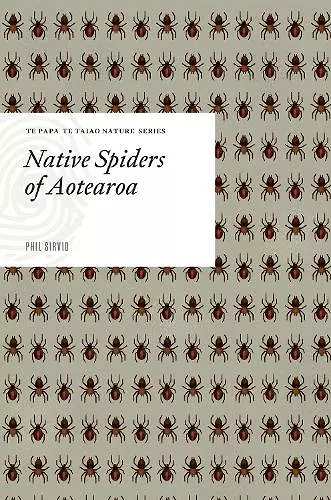 Native Spiders of Aotearoa cover