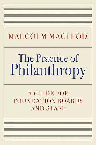 The Practice of Philanthropy cover