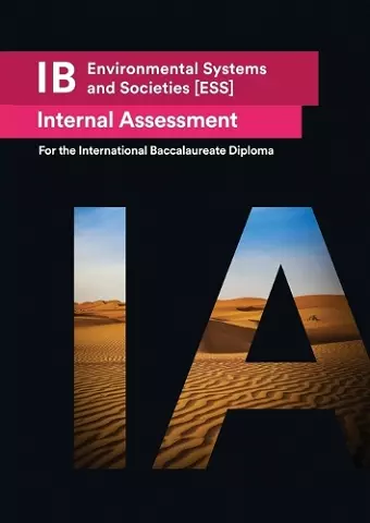 IB Environmental Systems and Societies [ESS] Internal Assessment cover