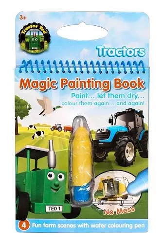 Tractor Ted Magic Painting Book - Tractors cover