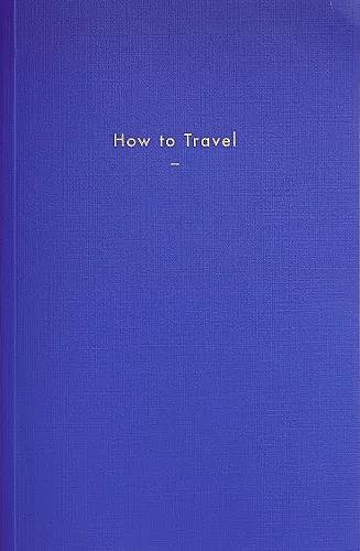 How to Travel cover