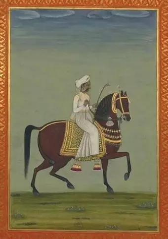 Carnet Blanc, Prince Indien À Cheval, Miniature 18e cover