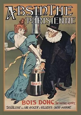 Carnet Ligné Absinthe Parisienne cover