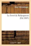 Le Livret de Robespierre cover