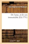 de l'Ame, Et de Son Immortalité cover