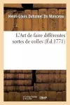 L'Art de Faire Différentes Sortes de Colles cover