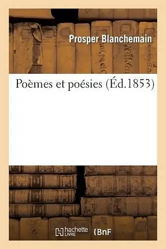 Poèmes Et Poésies cover