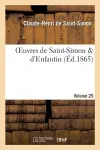 Oeuvres de Saint-Simon & d'Enfantin. Volume 25 cover