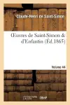 Oeuvres de Saint-Simon & d'Enfantin. Volume 44 cover